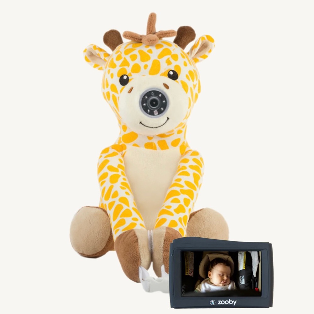 Yellow Giraffe Baby Monitor Plush